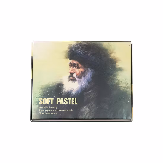 Pastel à la craie douce pour cheveux d'artiste pour le dessin et la peinture