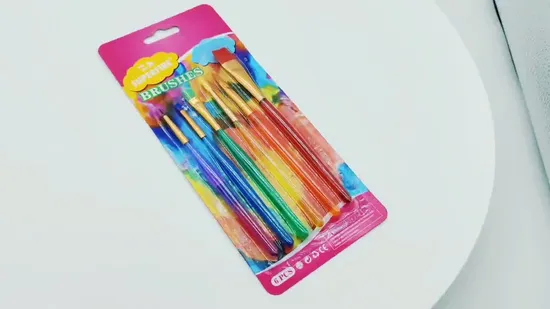 Pinceau d'artiste de vente chaude pour pinceau de peinture et de dessin