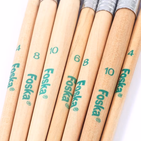 Ensemble de pinceaux de peinture d'artiste 4 pièces pinceau d'art professionnel